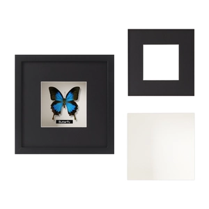 Wood Shadow Box Frame 3D Deep Display Case For Butterfly Specimen Dried Flowers DIY Desktop Wall Mount Home Decor