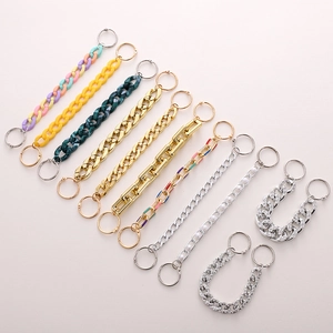 DIY Shoe Charms Chain For Clogs Accessories Beaded Acrylic Alloy Rhinestone Artificial Pearl Decorations Fashionable Jewelry