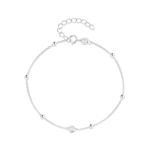 Detail shot of S925 sterling silver bracelet showing S925 and Italy hallmarks