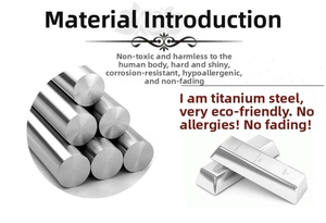 Corrosion-resistant titanium steel material properties for durable and hypoallergenic rings