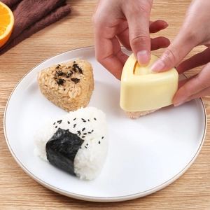 Set di stampi per polpette di riso giapponesi in plastica alimentare per bambini