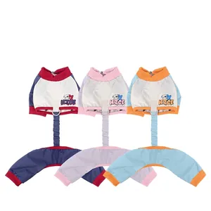 Waterproof multi-color dog pants for small dogs with NICE print and functional fabric