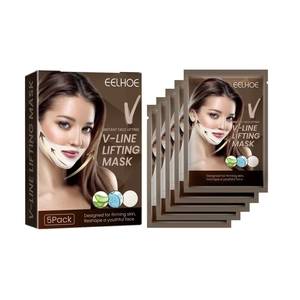 EELHOE V-Line Lifting Mask 5-pack for instant face contouring and skin firming
