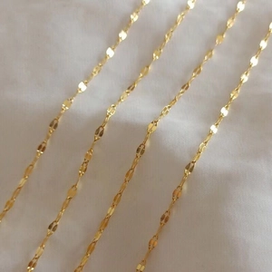 Minimalist Stainless Steel Necklace Chain For Women Men Gold Rose Gold Silver Basic Link Necklaces Non Fading Jewelry