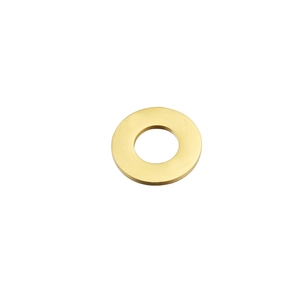 Polished 20mm gold stainless steel round hollow disc pendant for DIY jewelry making
