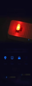 Technical specifications and size diagram of the H2111 USB LED car atmosphere night light
