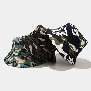 Chapeaux bob de camouflage à bord large pour hommes et femmes en trois motifs variés