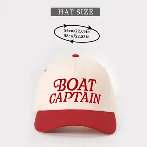 Größentabelle für Boat Captain Baseballkappe mit Kopfumfang 56-58cm für die ideale Passform