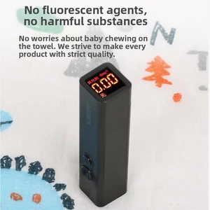 Portable fluorescent agent detector testing cotton towel with clear digital display