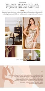 Détail d'une nuisette en soie champagne à imprimé fleuri avec décolleté en V chic