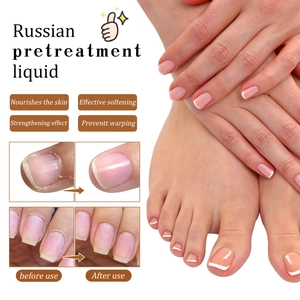 Liquide de prétraitement russe pour ramollir les cuticules et nourrir les ongles