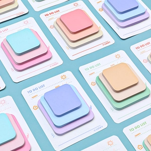 Stackable macaron sticky notes with To-Do List cards arranged in a grid pattern