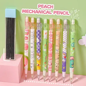 Matite Meccaniche Carine Cartone Animato Pesca Orso Plastica Matita Automatica Per Studenti Forniture Scolastiche