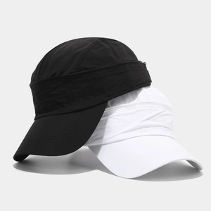 Unisex quick-dry baseball cap with detachable dual-use design for outdoor sports sunshade