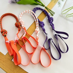 Embroidered nylon shoulder straps in vibrant colors for handbags and accessories