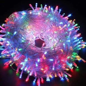 LED String Lights Waterproof Fairy Lights With 8 Modes For Christmas Wedding Party Garden Decor Plug In Transparent Copper Wire