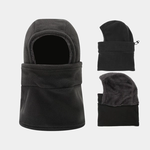 Cagoule Masque Polaire Thermique Coupe-vent Sports De Plein Air Cyclisme Ski Cache-col Réglable Pour Hommes Femmes