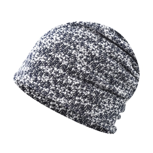 Slouchy Beanie Hat Cotton Knit Marl Mixed Color Thin Warm Casual Japanese Style Outdoor Headwear For Men Women