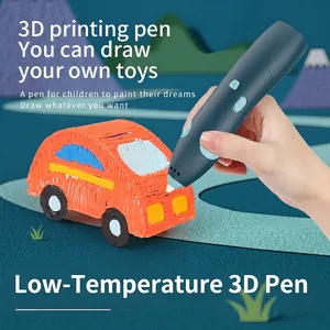 Stylo D'impression 3D Pour Enfants Basse Température USB Rechargeable Sans Fil Stylo Graffiti Éducatif ABS Plastique