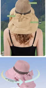 Macro detail of breathable hollow knit crown and wide sun visor with neck protection