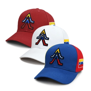 Berretti da baseball con bandiera venezuelana ricamata in rosso bianco e blu