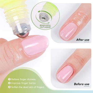 Aceite para cutículas de 10ml con roll-on para nutrir uñas y aliviar sequedad