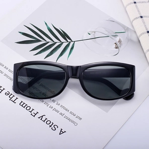 Retro Square Sunglasses PC Frame AC Lens UV400 Protection For Men And Women Travel Party Fashion Eyewear