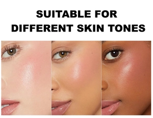 Jelly-Rouge-Stick für alle Hauttöne, natürlicher Highlighter und multifunktionale Make-up-Creme.