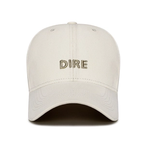Casquette de Baseball Décontractée en Coton Unisexe Avec Broderie de Lettres 3D Réglable Hard Top Chapeau de Soleil Couleur Unie Fashion Streetwear Trucker Cap