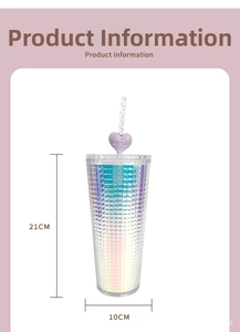 Tabella taglie tazza laser da 24oz: altezza 21cm e larghezza 10cm con dimensioni