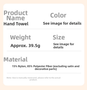 Detailed specifications of the thick cartoon coral velvet hand towel material and size