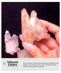 Macro shot of natural pale yellow crystal cluster showing raw textures and transparency