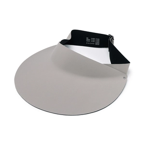 Cappello parasole grigio anti-UV senza cuciture a tesa larga per ciclismo e outdoor