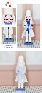 Detailed macro view showing dentist nutcracker with toothbrush and tooth model