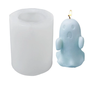 Siliconen mal voor DIY Halloween kaarsen van spookbruidegom en skelet decoratie