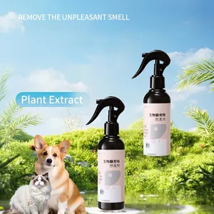Biological Enzyme Pet Deodorant Spray Odor Eliminator For Cats And Dogs With Plant Based Ingredients For Home Furniture