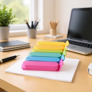 Set of 6 colorful 7cm plastic food sealing clips for tea and kitchen freshness