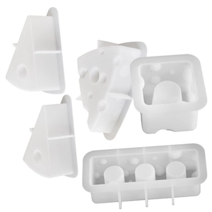 Stampo in silicone fai-da-te per candele profumate e saponi a forma di formaggio 3D