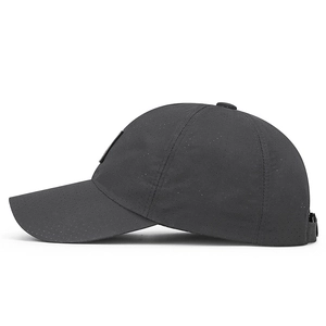 Dark grey quick-dry breathable baseball cap with lightweight mesh for outdoor sun protection