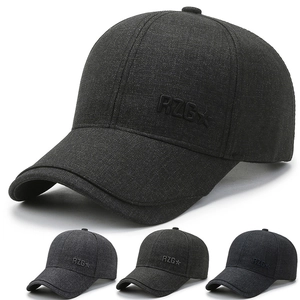 Baseball Cap Men Cotton Polyester Blend Adjustable Sun Protection Outdoor Sports Casual Curved Brim Dad Hat