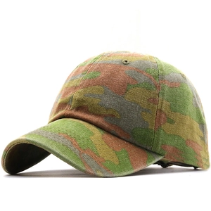 Casquette De Baseball Camouflage Coton Ajustable Visière Courbe Chapeau De Soleil Extérieur Hommes Femmes Style Tactique