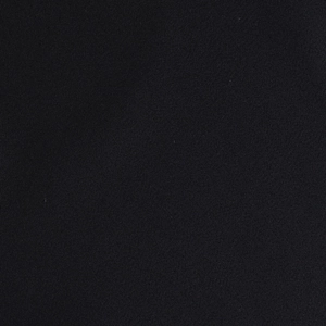 Close-up of premium black satin fabric with fine twill texture for elegant slit dresses
