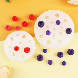 Stampi in silicone per bacche realistiche per fondente, cioccolato e artigianato