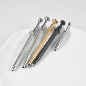 Precision stainless steel four-claw bead grabber tools in multiple colors and sizes