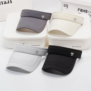 Men's breathable sun visor hats in multiple colors for outdoor hiking and summer sports