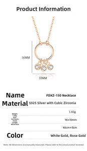 Detailed S925 sterling silver dreamcatcher necklace size guide and material specifications