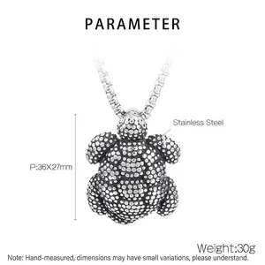 Macro view of vintage stainless steel turtle pendant showing 36x27mm size and texture