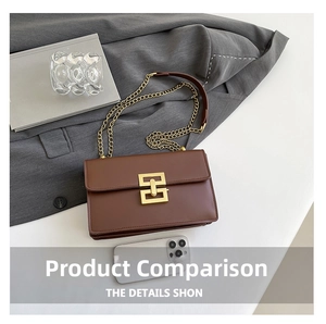 Détail du sac en cuir marron avec boucle dorée à côté d'un smartphone pour la taille