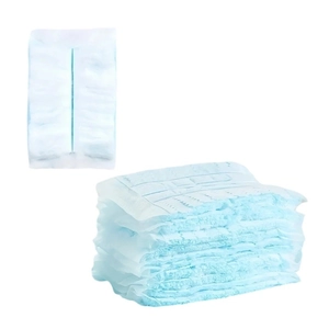 Light blue disposable electrostatic dusting pads stacked for household surface cleaning