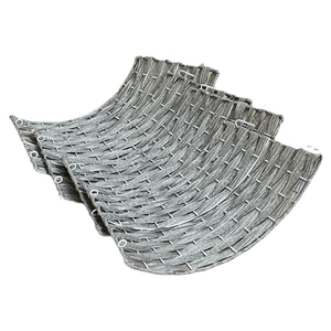 Gray woven Christmas tree fence set with fiber texture for base decoration